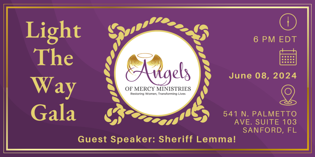 Light the Way Gala Invites featuring guest speak Sheriff Lemma